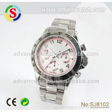 Alibaba China multifunction stainless steel watch man watch